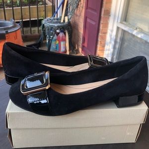 Clark’s Women Flats - Black Suede NWT
